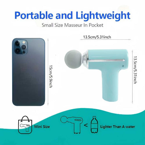 Multi-functional fascia gun